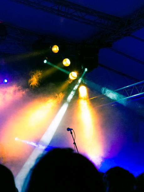 istock Concert crowd in front of a live stage 869402202