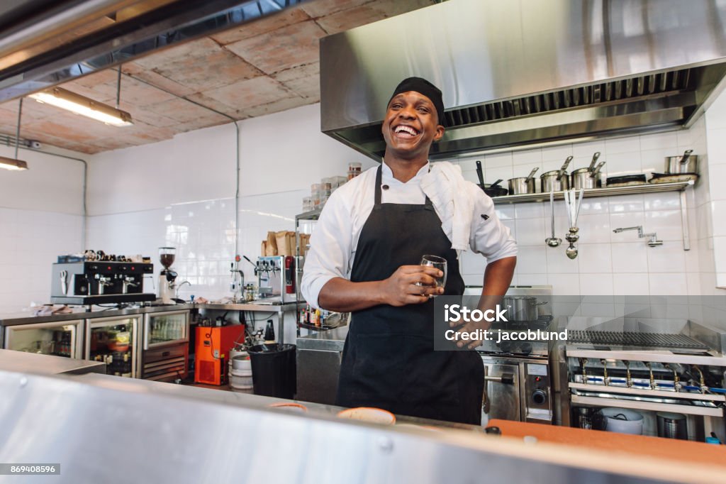 Chef Break Gourmet Chef Taking A Break Stock Photo - Download Image Now - Chef ...