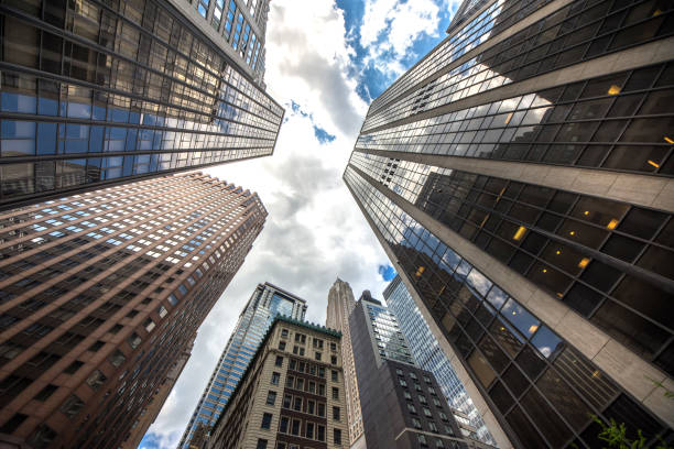 istock New york business center downtown skyscraper building view 869423782