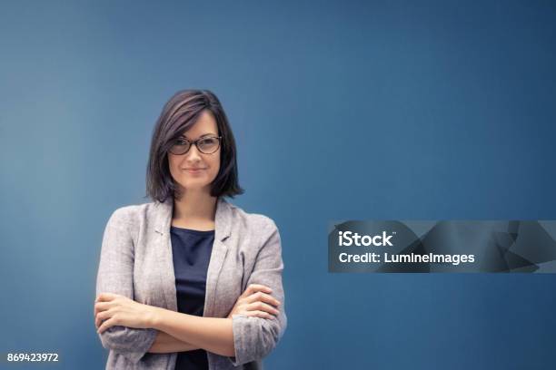 Feeling Confident In Herself Stock Photo - Download Image Now - Women, Portrait, Businesswoman
