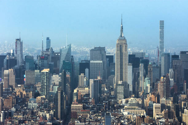 istock New york business center downtown skyscraper building view 869424044