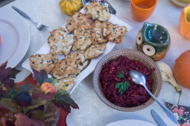 istock provencal burgers and redbeet salad 869430458