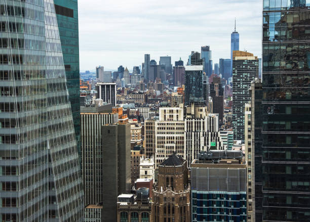 istock New york business center downtown skyscraper building view 869430922