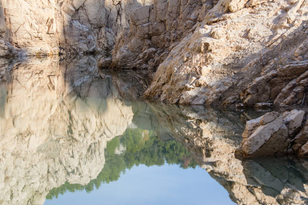 istock artificial lake Bimont emptied due to work on the hydro dam 869437612