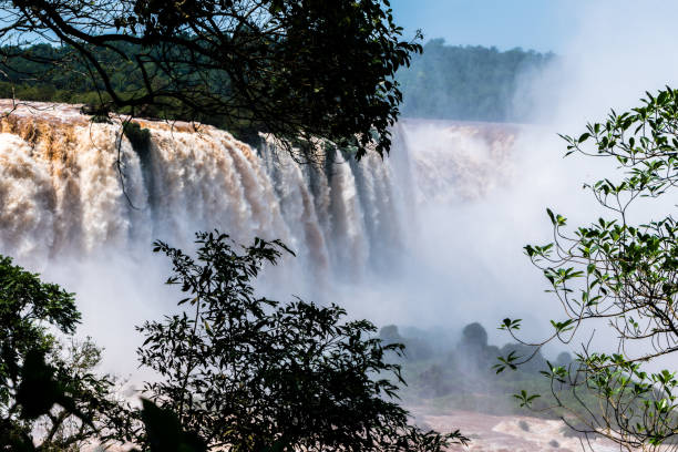istock Iguazu falls between Brazil and Argentina 869444654