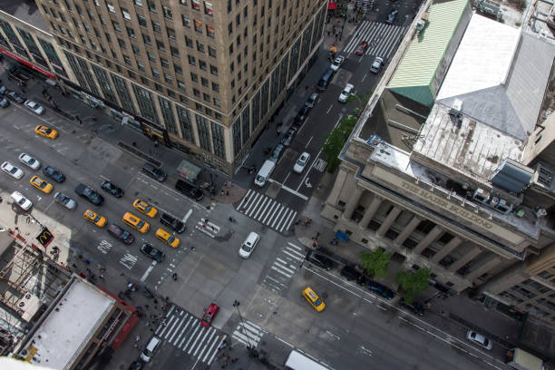 istock New York City Vertical view. 869452050