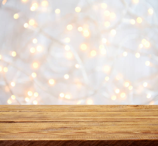Colorful abstract background with bokeh light