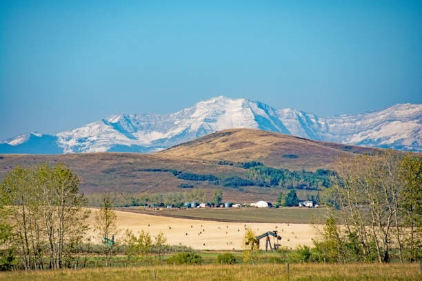 istock East Highway 40 route to Highwood Pass  Alberta 869485288