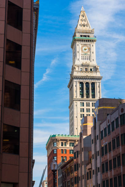 istock Custom House Tower in downtown Boston, USA 869492910