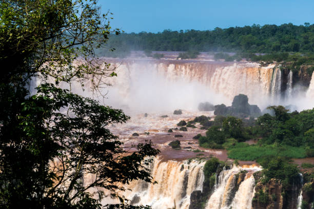 istock Iguazu falls between Brazil and Argentina 869496396