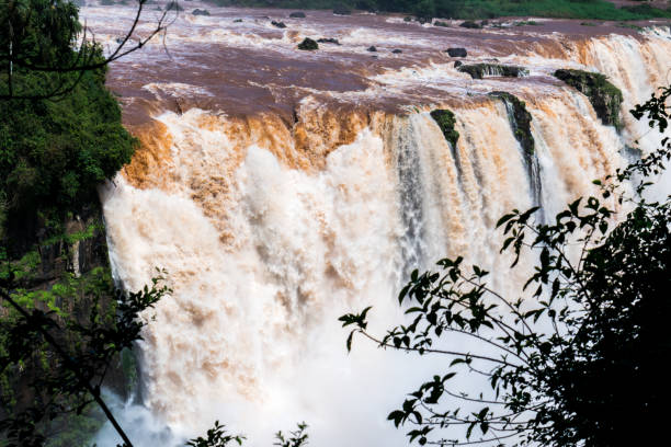 istock Iguazu falls between Brazil and Argentina 869496410