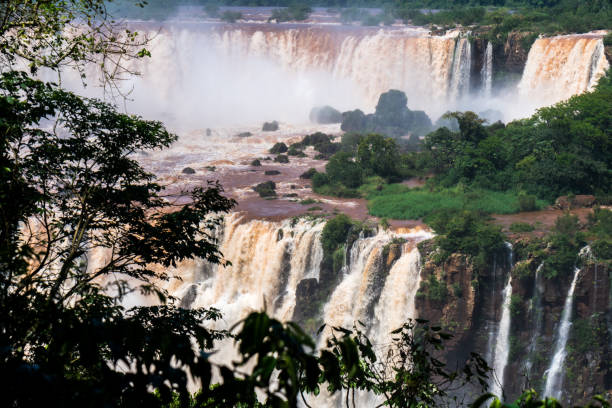 istock Iguazu falls between Brazil and Argentina 869496436