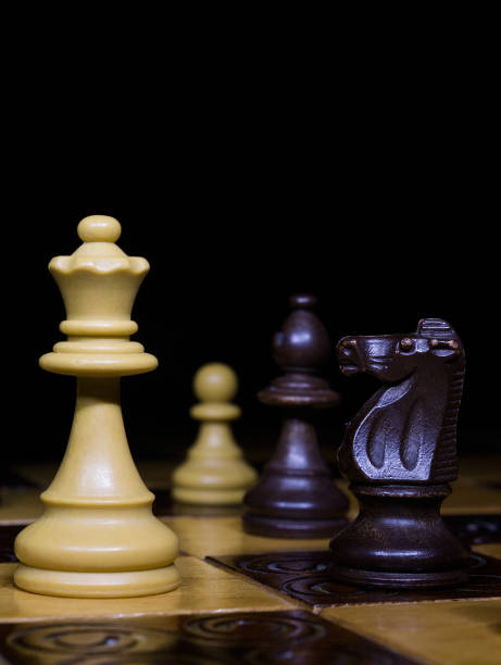 istock Chess photographed on a chessboard 869510712