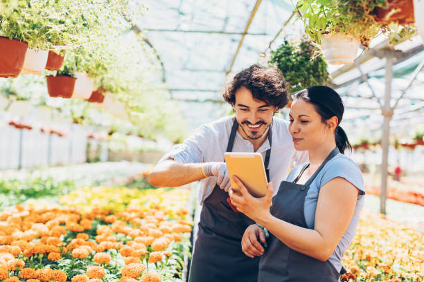 istock Mobile applications for gardeners 869511270