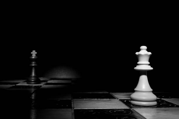istock Chess photographed on a chessboard 869514158