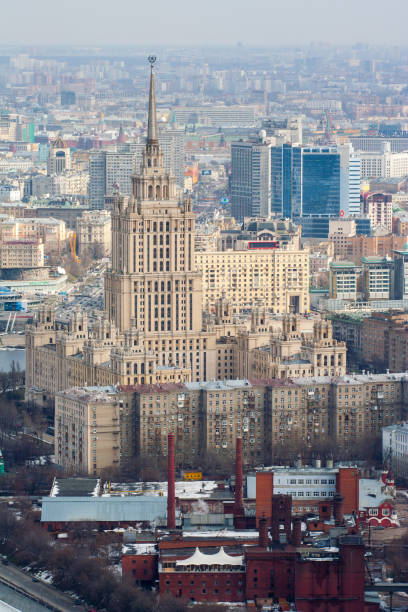 istock View of the city from a height 869516590