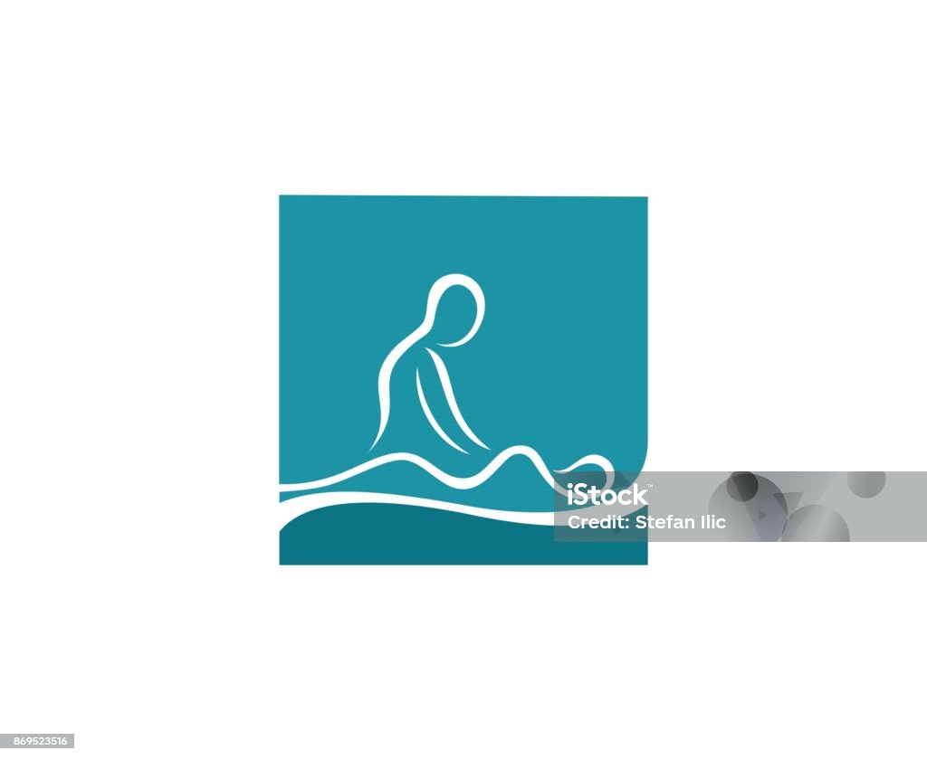 Massage icon This illustration/vector you can use for any purpose related to your business. Massaging stock vector