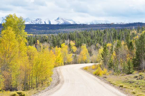 istock Country Road to Mountains 869524990