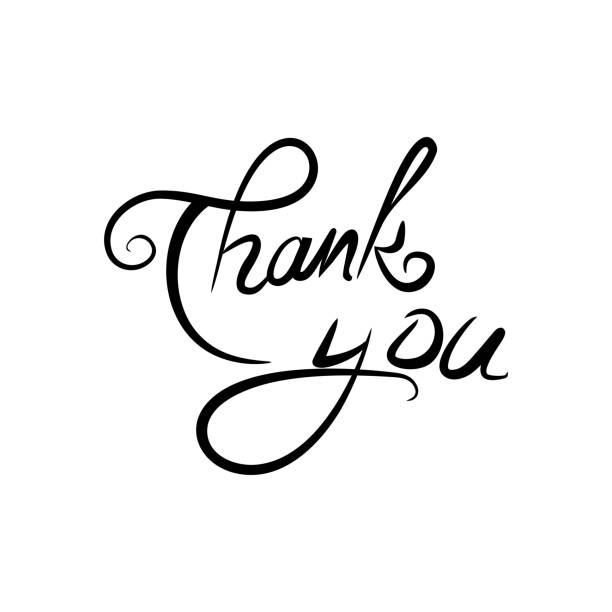istock Thank you vector illustration.Thank You handwritten inscription. 869538040