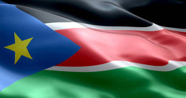 istock The flag of South Sudan 869557310