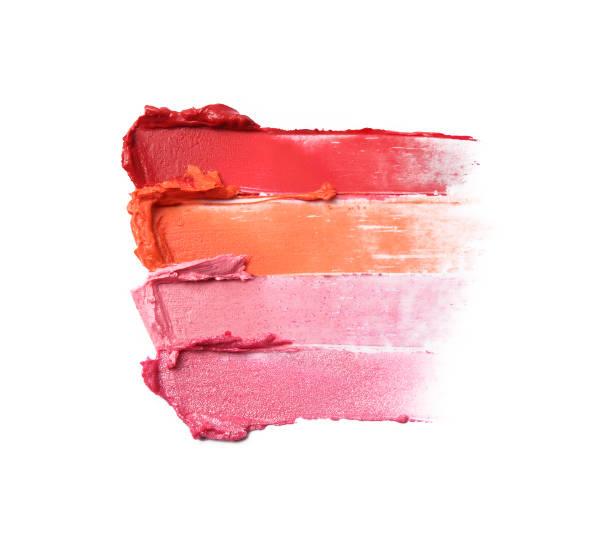 istock Collection of smudged lipsticks 869557574