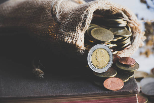 istock money coins in the sack 869567030