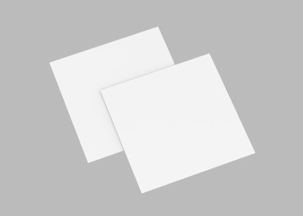 istock Square sheet of paper template 869571306