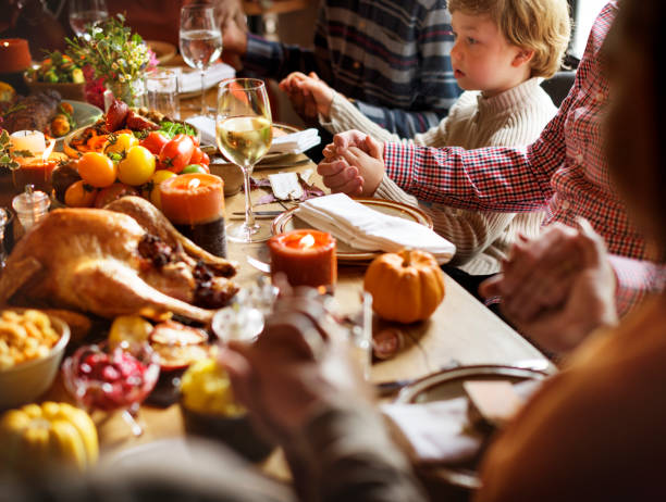 istock People Holding Hands Praying Thanksgiving Celebration Concept 869576822