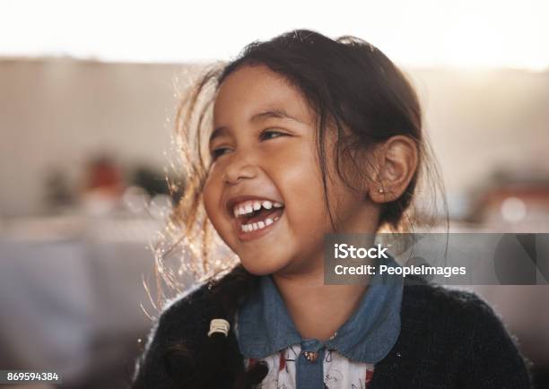 Shes Simply Adorable Stock Photo - Download Image Now - Child, Happiness, Laughing