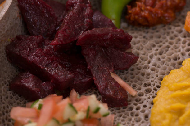 istock Close up beyaynetu ethiopian food. 869614792