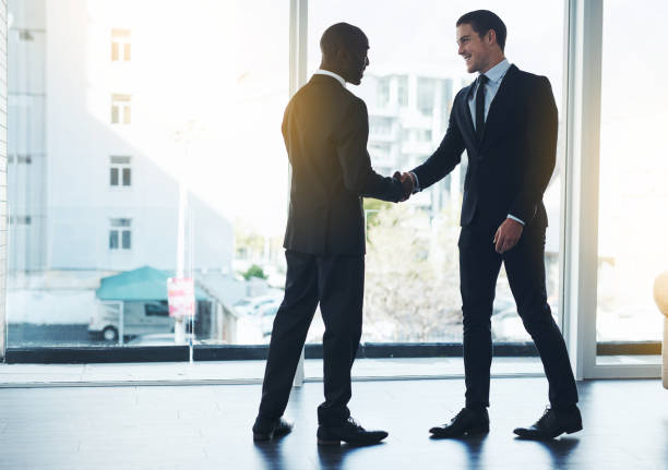 istock Building new business relationships 869614916
