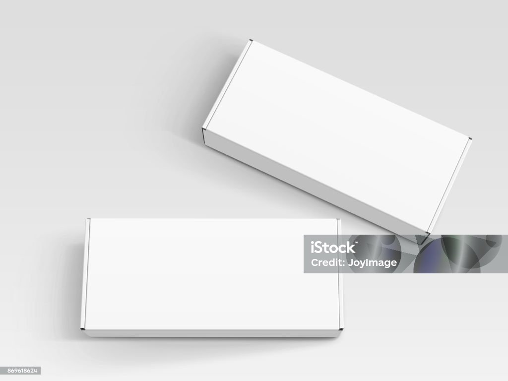 Bllank Box Blank Boxes Design Stock Illustration - Download Image Now - Blank ...