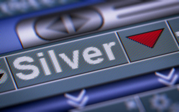 istock The Index of Silver on The Screen. 869619310