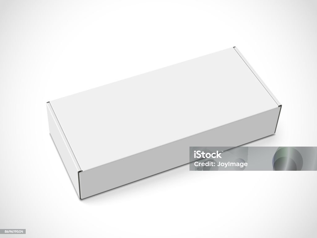 Bllank Box Blank Box Design Stock Illustration - Download Image Now - Blank ...