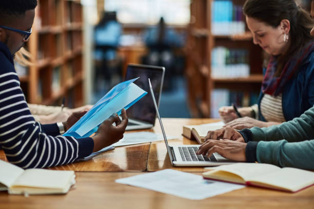 istock They've got big assignments to prepare for 869637892