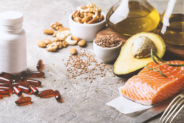 istock Healthy fats in nutrition 869646112