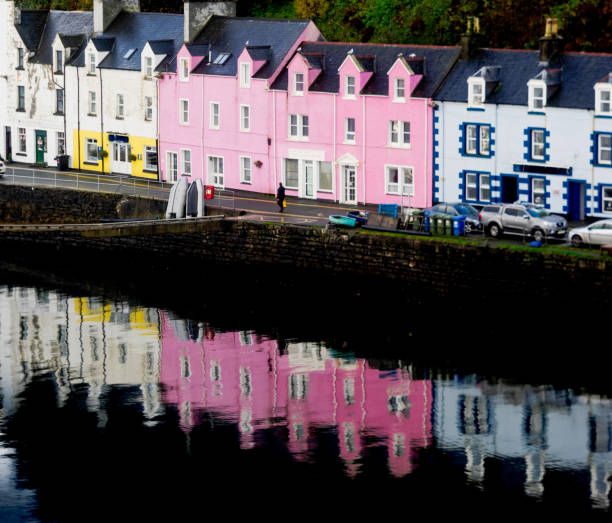 istock view on Portree Isle of Skye, Scotland 869654670