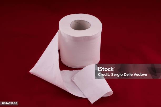 Toilet Paper Stock Photo - Download Image Now - Bathroom, Care, Circle