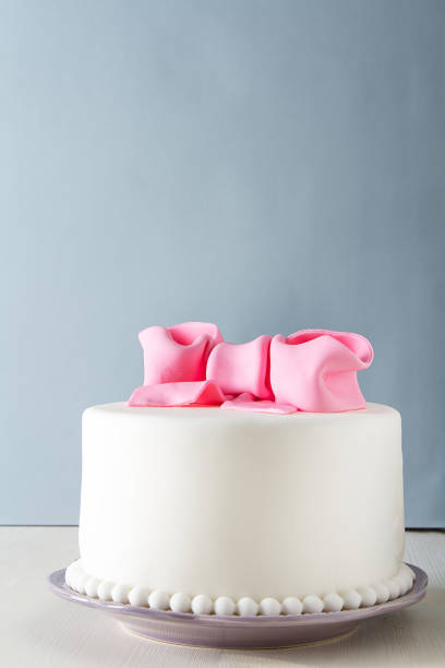 istock Cake for children's birthday with marzipan. 869675570