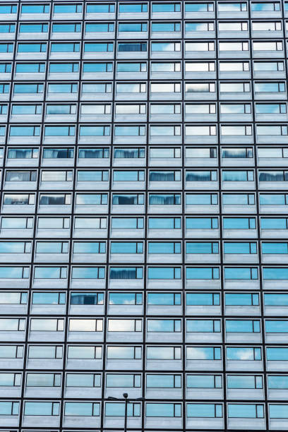 istock Facade of a modern office building in Brussels, Belgium 869683142