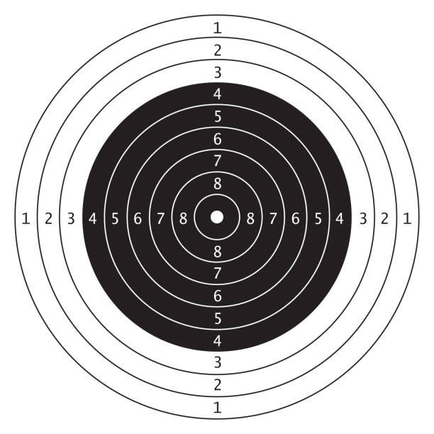 podjęte - air rifle stock illustrations