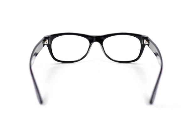istock Transparent glasses for correction of sight. Isolated on white background 869693854