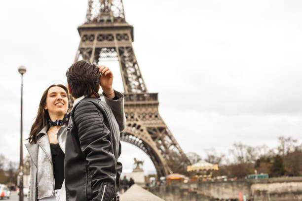 istock Enjoying the vacations in Paris 869694594