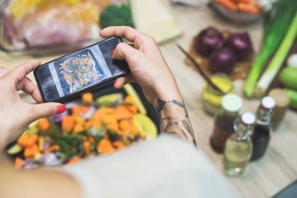 istock Food selfie of vegetables 869706176