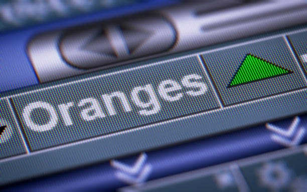 istock The Index of Oranges on The Screen. 869706776