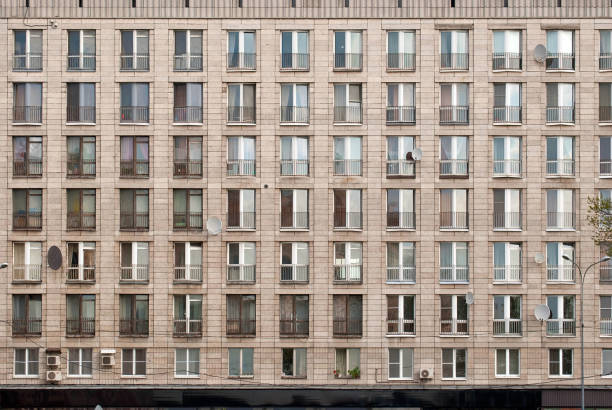 istock The facade of the building. 869718990