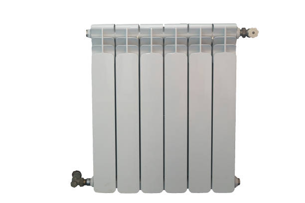 istock Home battery from seven sections isolated on white background 869742074