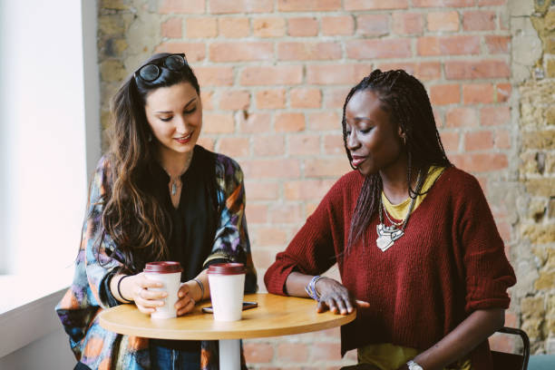 istock Young women at the coffee break 869743754