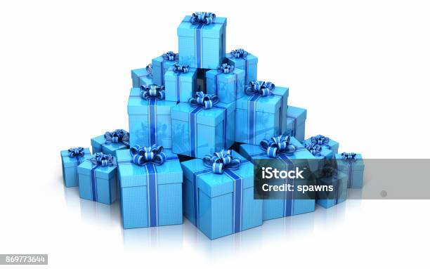 Gift Boxes Stock Photo - Download Image Now - Birthday Present, Anniversary, Birthday