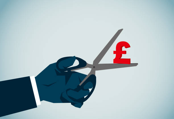inflacji - ciąć stock illustrations